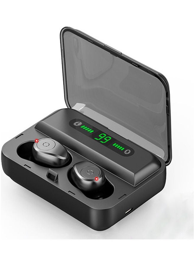 Wireless Bluetooth 5.0 Headset with Mic Black - Image 1