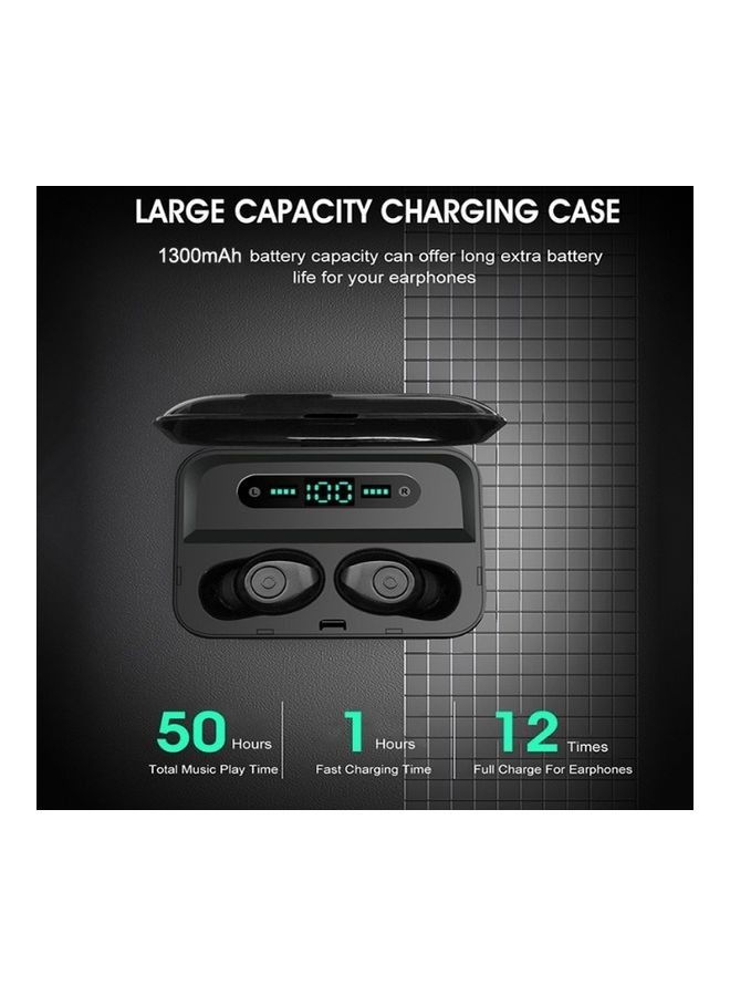 Wireless Bluetooth 5.0 Headset with Mic Black - Image 5