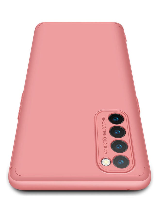 Protective Case Cover 360 Degree for Reno 4 Rose Gold - Image 4