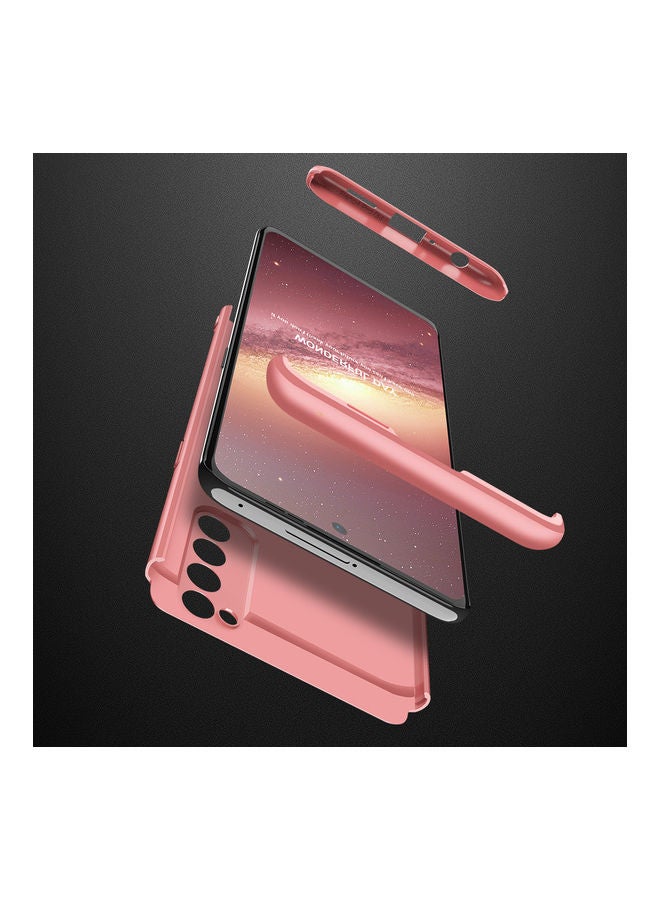 Protective Case Cover 360 Degree for Reno 4 Rose Gold - Image 5