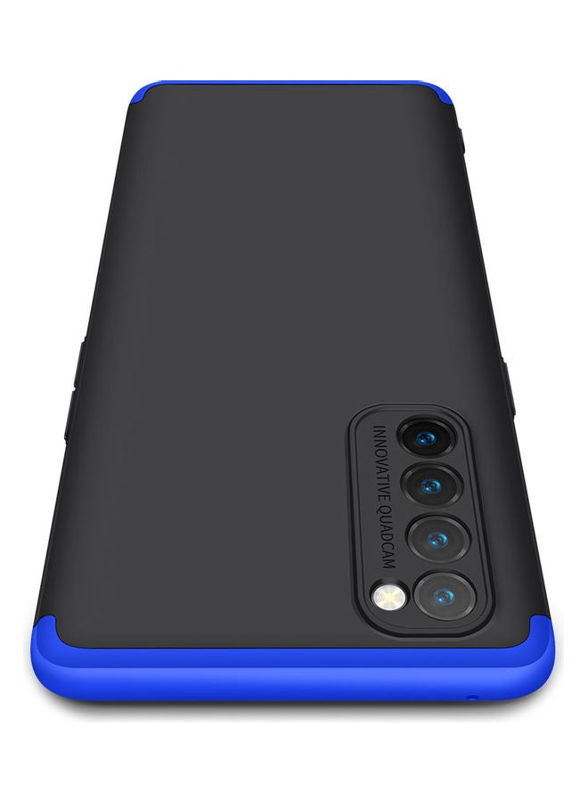 Mobile Phone Cover for OPPO Reno 4 and 4-Pro Black/Blue - Image 4