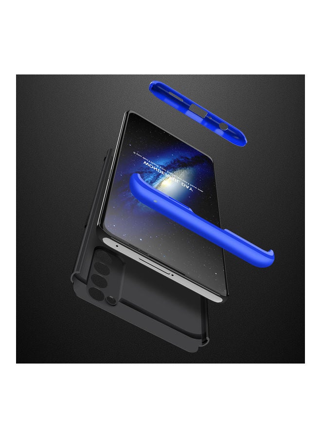 Mobile Phone Cover for OPPO Reno 4 and 4-Pro Black/Blue - Image 5