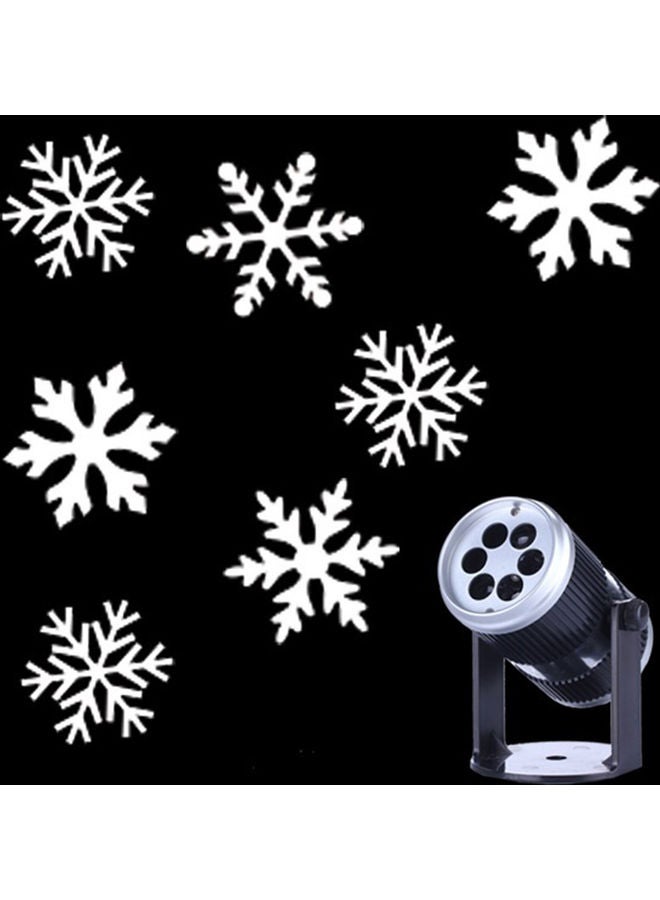 Creative LED Projection Stage Light with 6 Film Cards Black 20 x 20 x 20cm - Image 5