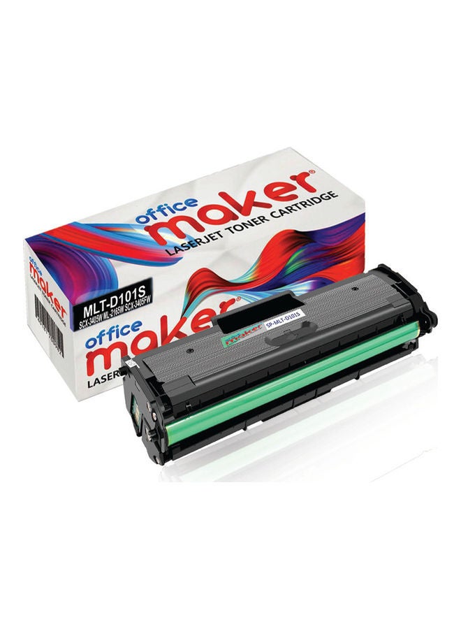 أوفيس ميكر خرطوشة حبر متوافقة طراز MLT-D101S لطابعة سامسونج ML-2165W SCX-3405W SCX-3405FW ML-2165 SF-760P أسود  - Image 1