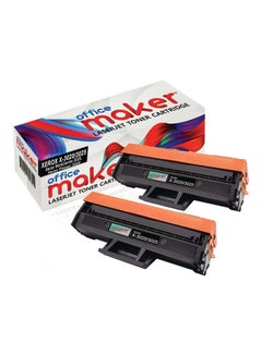 2-Pack X-3020/3025 Laserjet Toner Cartridge for Xerox Printer Black