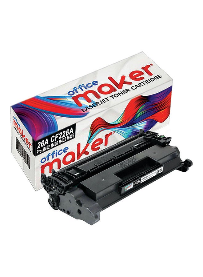 Office Maker Laserjet Toner Cartridge for 26A CF226A Printer Black