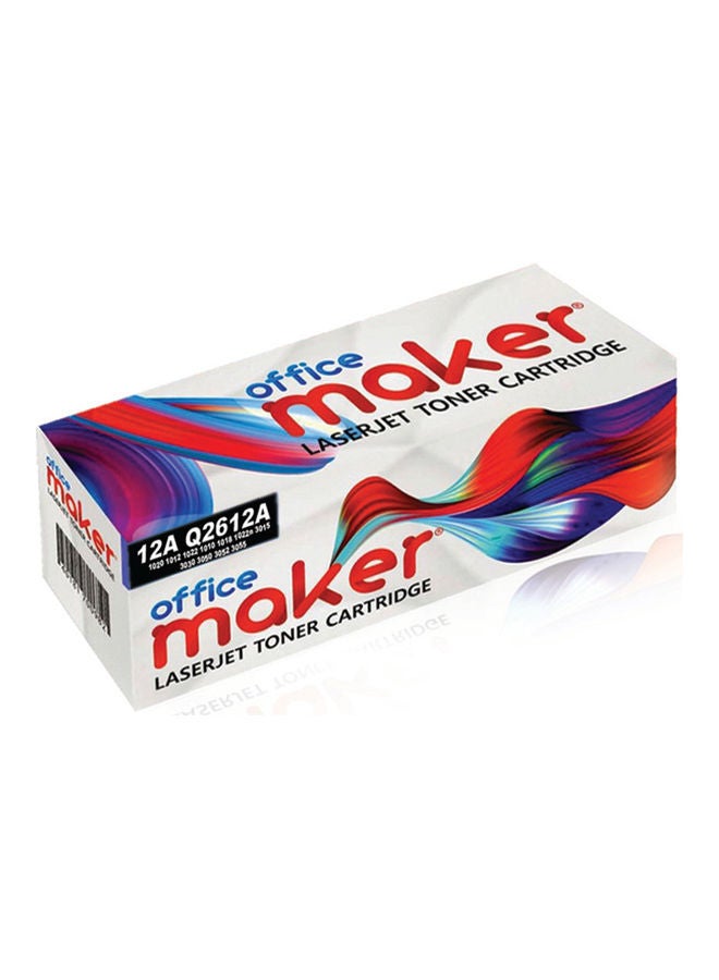Laserjet Toner Cartridge for 12A Q2612A Printer Black