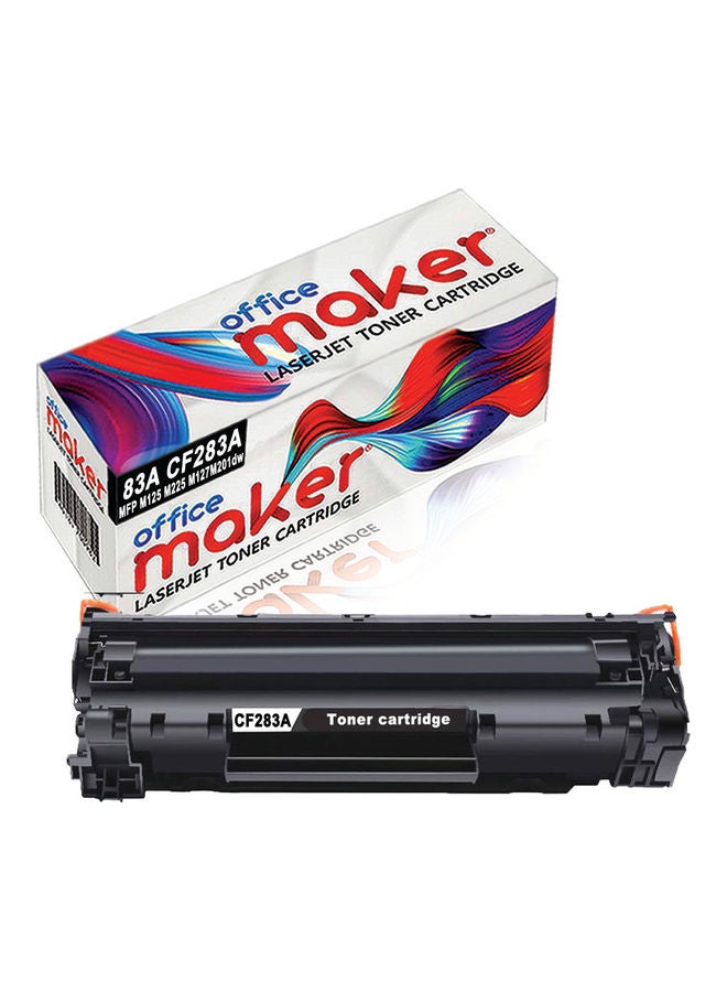 أوفيس ميكر خرطوشة حبر 83A CF283A لطابعة HP أسود  - Image 1