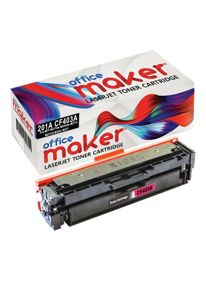 أوفيس ميكر خرطوشة حبر 201A CF403A لطابعة HP . أرجواني - Image 1