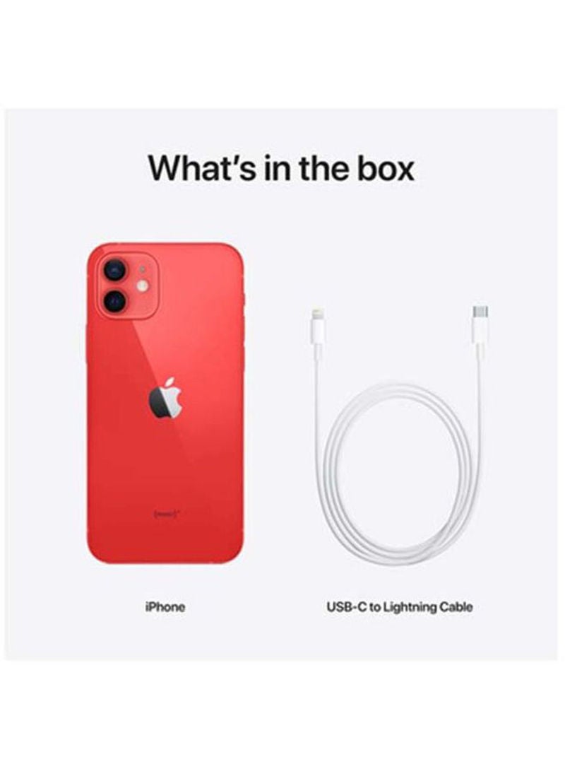 Apple - Renewed - iPhone 12 64GB Red 5G With Facetime - Middle East Version - Image 1