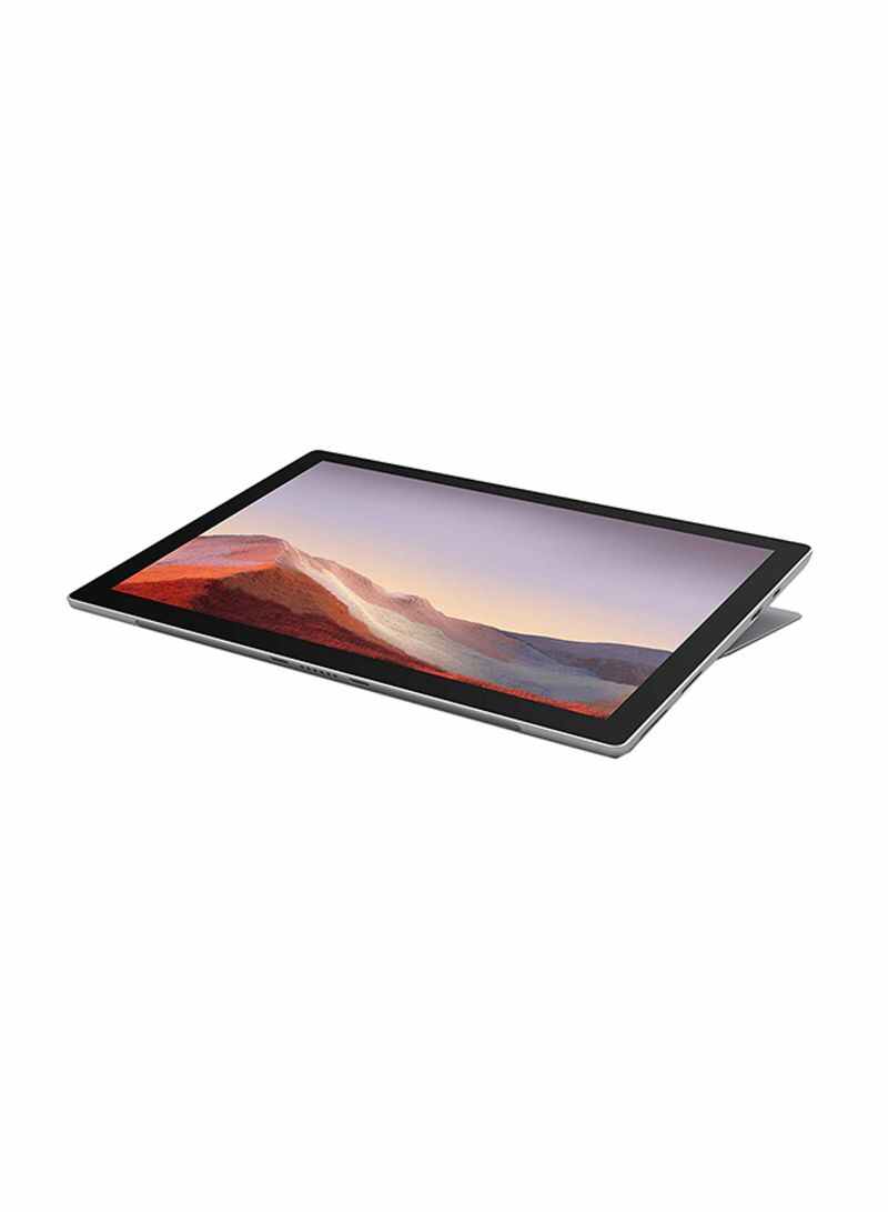 Microsoft - Renewed - Surface Pro 7 Laptop With 12.3-inch Display, Core i5 Processor/Windows 10/8GB RAM/256GB SSD/Intel Iris Plus Graphics/English-Arabic Keyboard Platinum - Image 1