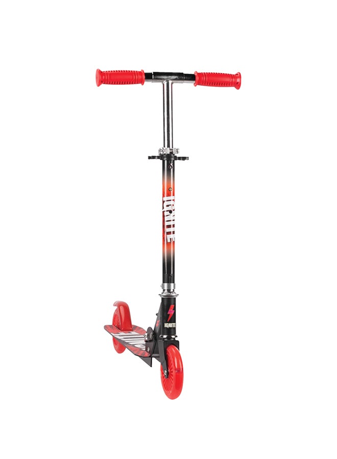 إجنايت مجموعة Flow Scooter بعجلتين أحمر - Image 3