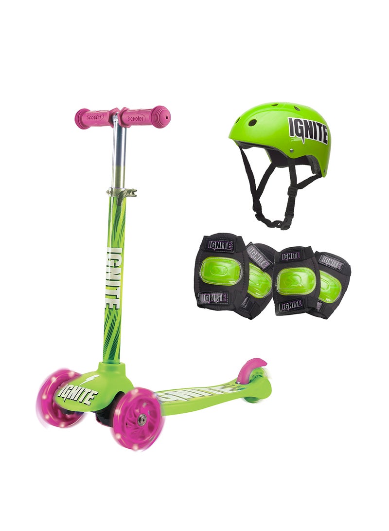 ignite - Glide 3 Wheeled Scooter Combo Pack - Image 1