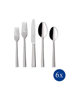 Villeroy & Boch 30-Piece Victor Cutlery Set Silver  - Image 1