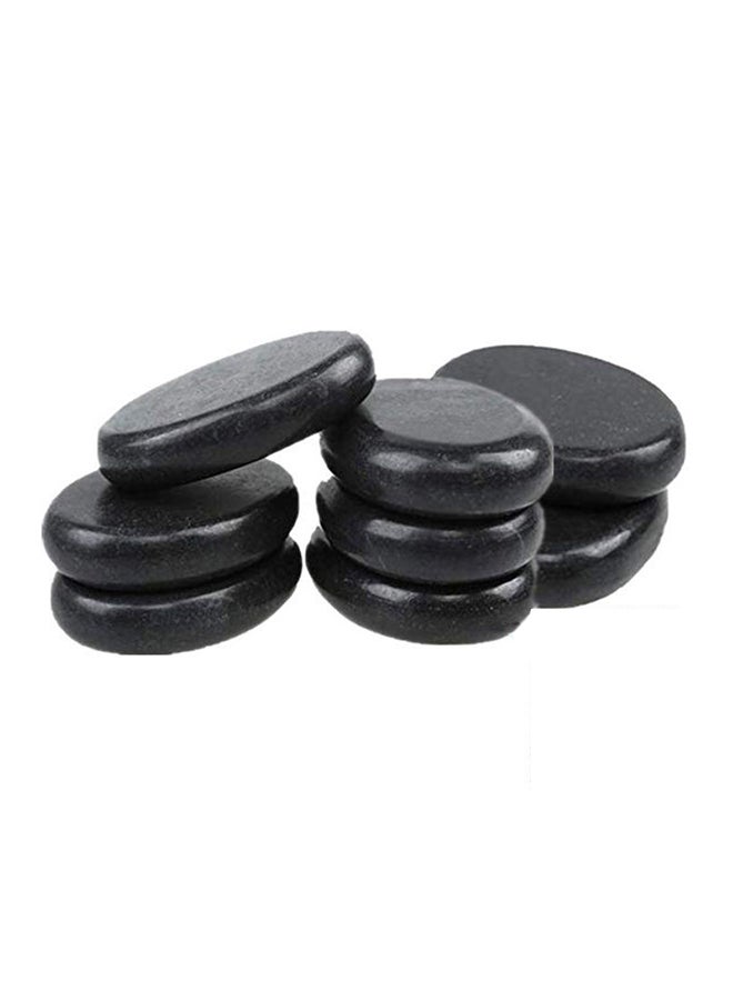 Generic 8-Piece Natural Lava Basalt Stone  - Image 1