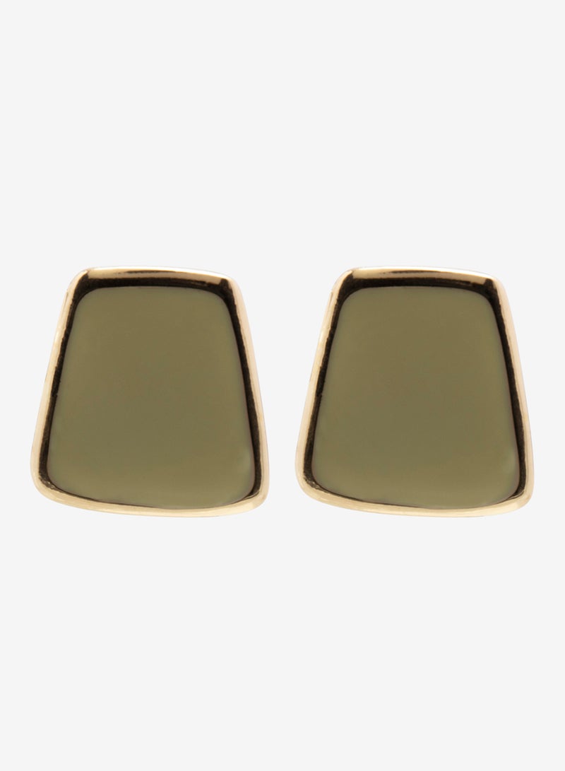 R&B Embellished Pushback Closure Detail Stud Earrings  - Image 2