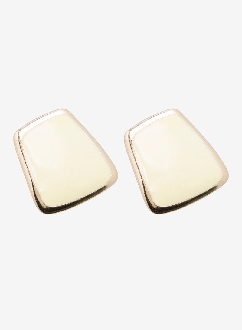 R&B Embellished Pushback Closure Detail Stud Earrings  - Image 3