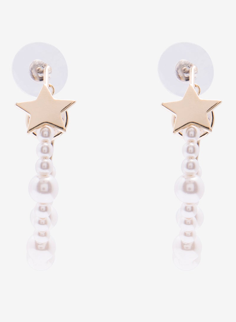 R&B - Metallic Hoop Earrings - Image 1