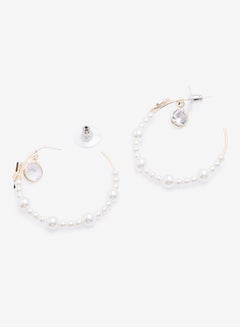 R&B Metallic Hoop Earrings  - Image 2