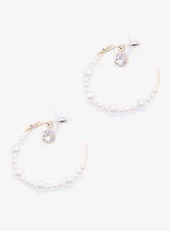 R&B Metallic Hoop Earrings  - Image 3