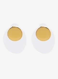 R&B Embellished Pushback Closure Detail Stud Earrings  - Image 1