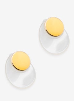 R&B Embellished Pushback Closure Detail Stud Earrings  - Image 3