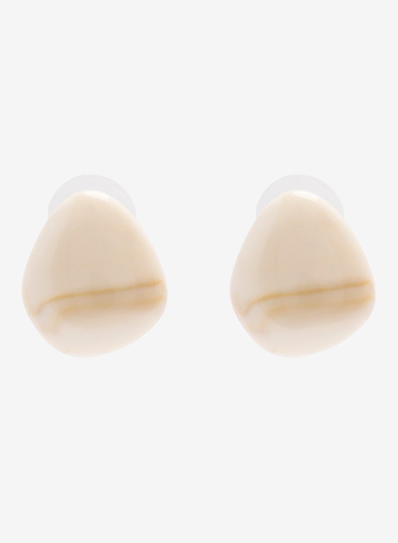 R&B Embellished Pushback Closure Detail Dangle Earrings  - Image 1