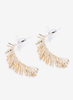 R&B Metallic Hoop Earrings  - Image 2