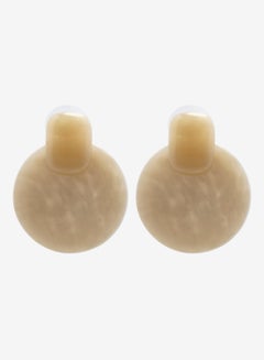 R&B Embellished Pushback Closure Detail Dangle Earrings  - Image 1