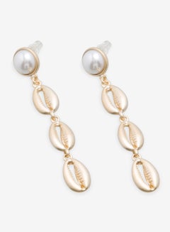 R&B Embellished Pushback Closure Detail Dangle Earrings  - Image 3