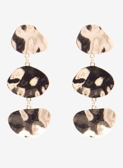 R&B Embellished Pushback Closure Detail Dangle Earrings  - Image 1