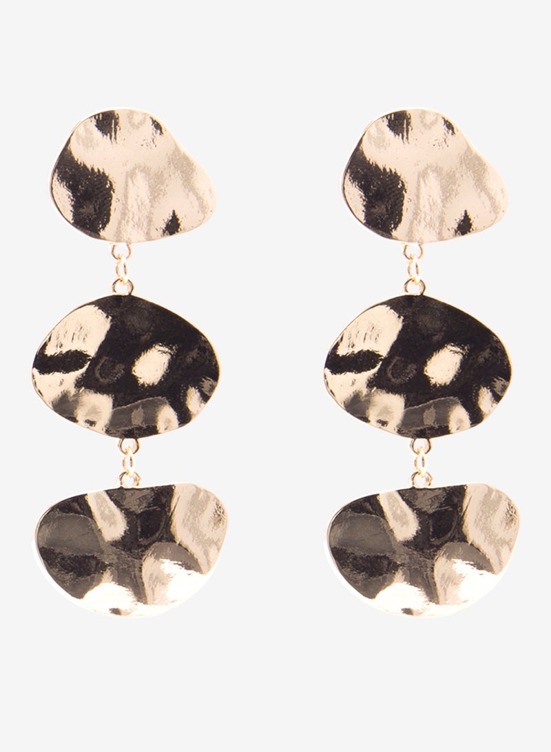 R&B - Embellished Pushback Closure Detail Dangle Earrings - Image 1
