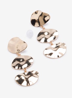 R&B Embellished Pushback Closure Detail Dangle Earrings  - Image 2
