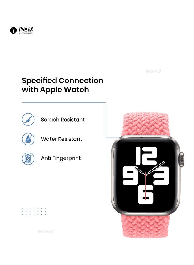 INEIX - Solo Loop Replacement Strap For Apple Watch 42/44 Pink - Image 1