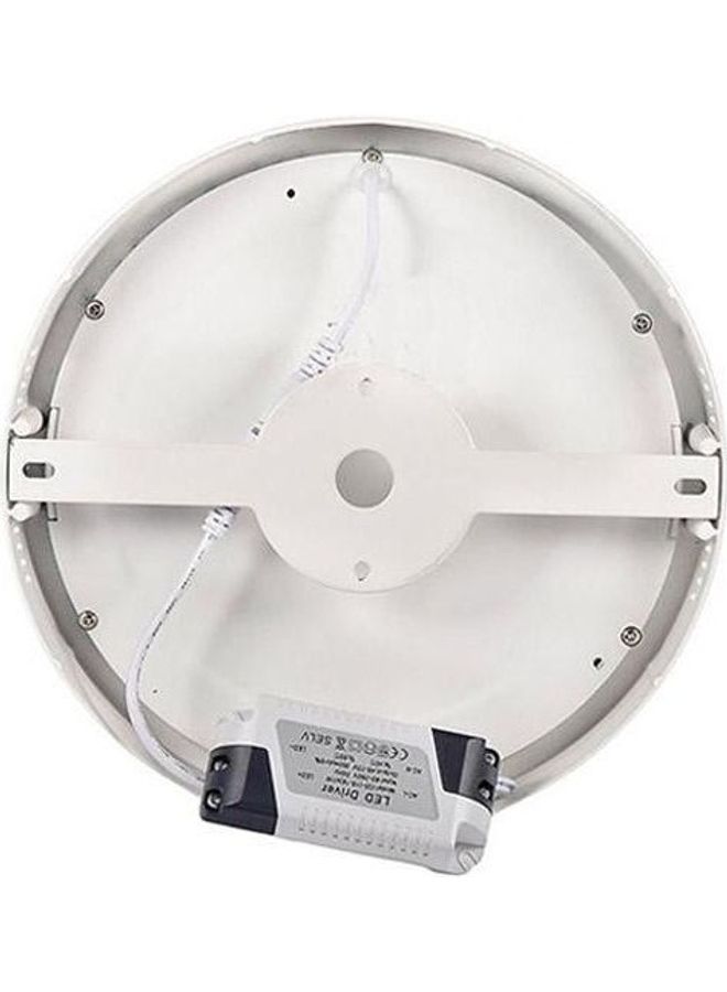 Generic - 18W Round Led Spot Panel Light Surface Mounted White - Image 1