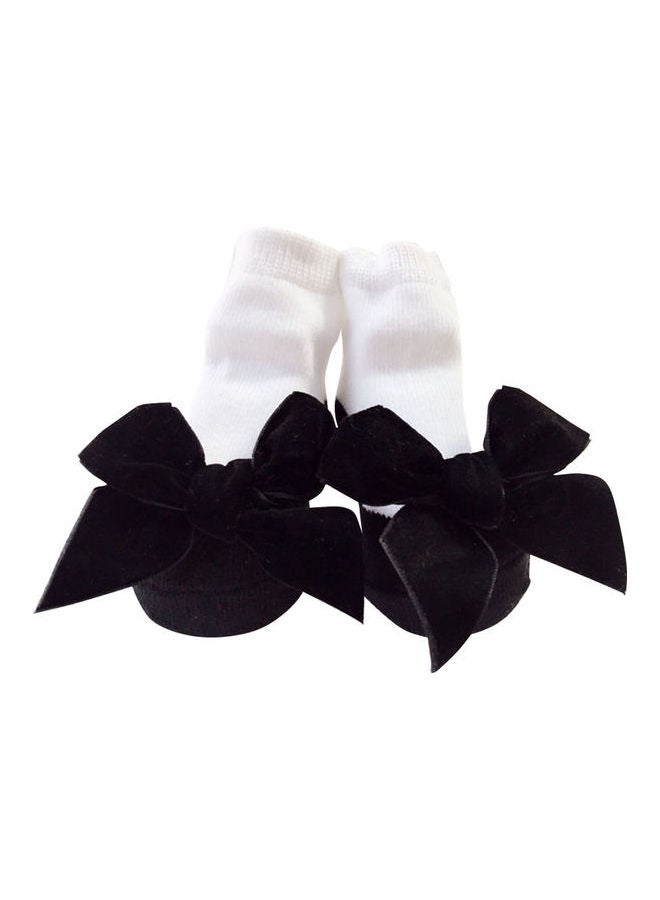 Girls Newborns Soft Breathable Cotton Socks Black