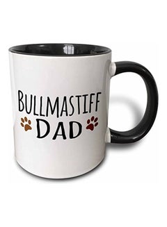 Bullmastiff Dog Dad Mug Multicolour