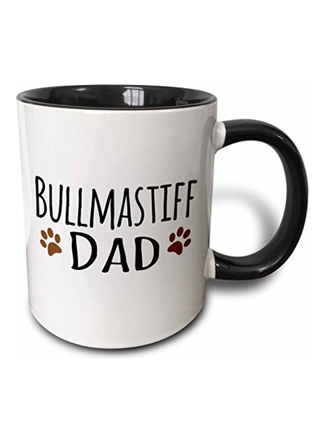 3DROSE - Bullmastiff Dog Dad Mug Multicolour - Image 1