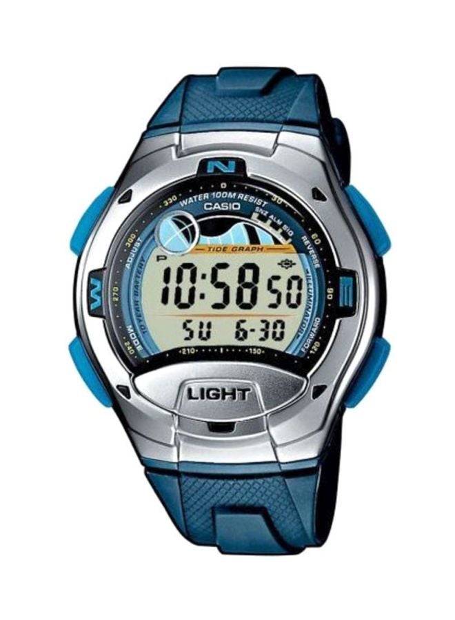 كاسيو ساعة رقمية رياضية ومقاومة للماء طراز W-753-2AVEF للرجال - Image 1