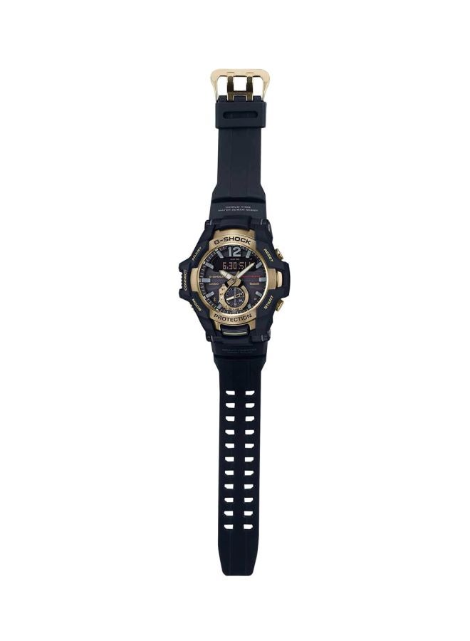 جي شوك ساعة جي-شوك بعقارب ورقمية مقاومة للماء طراز GR-B100GB-1ADR للرجال - Image 4
