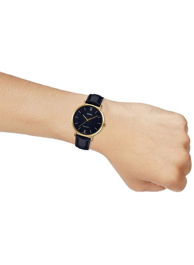 CASIO - Women's Enticer Analog Watch Ltp-VT01GL-1BUDF - 34 mm - Black - Image 1