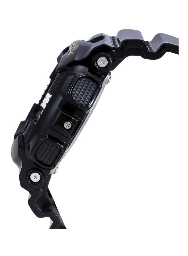 كاسيو ساعة يد كوارتز بعقارب مقاومة للماء بسوار من الإستانلس ستيل طراز GA-140GB-1A1DR للرجال - Image 4