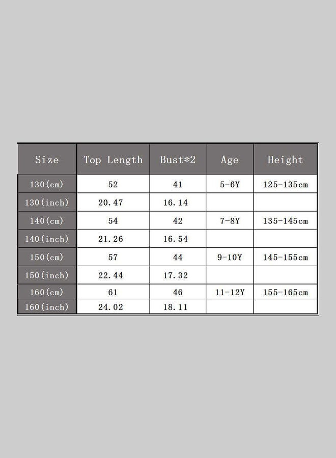 سويت شيرت للربيع والخريف للفتيات من عمر 5-12 سنة وردي/أبيض - Image 4