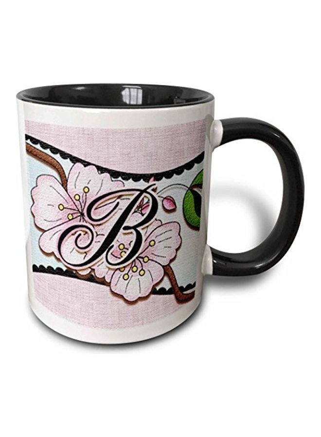 3Dروز مج من السيراميك بطبعة متعدد الألوان