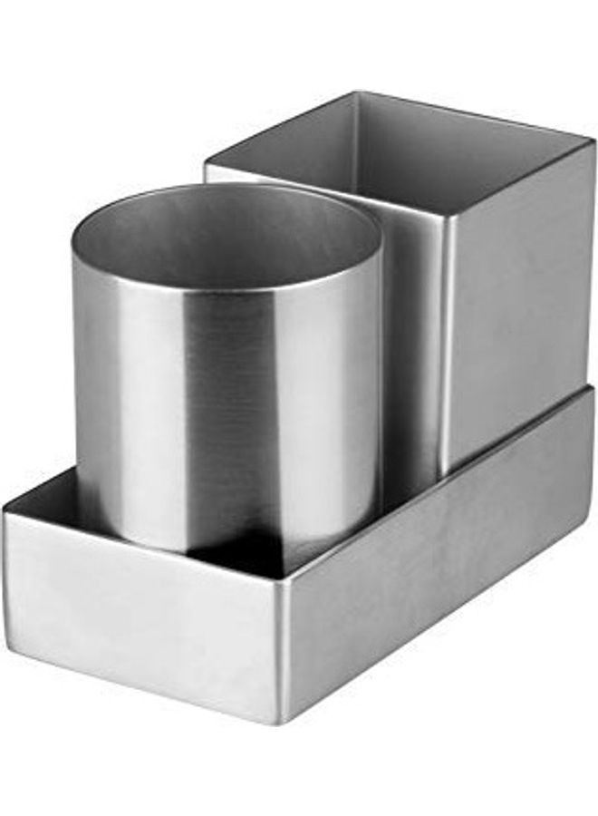 Winco Steel Sugar Packet Holder Silver 