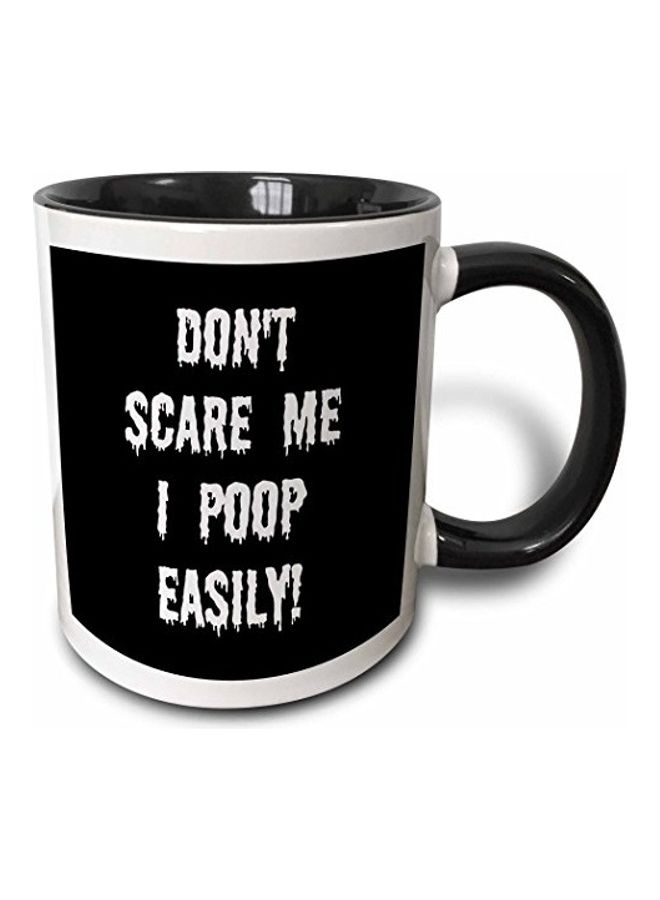 I Run Better Than The Government White Two Tone Black Mug Black/White