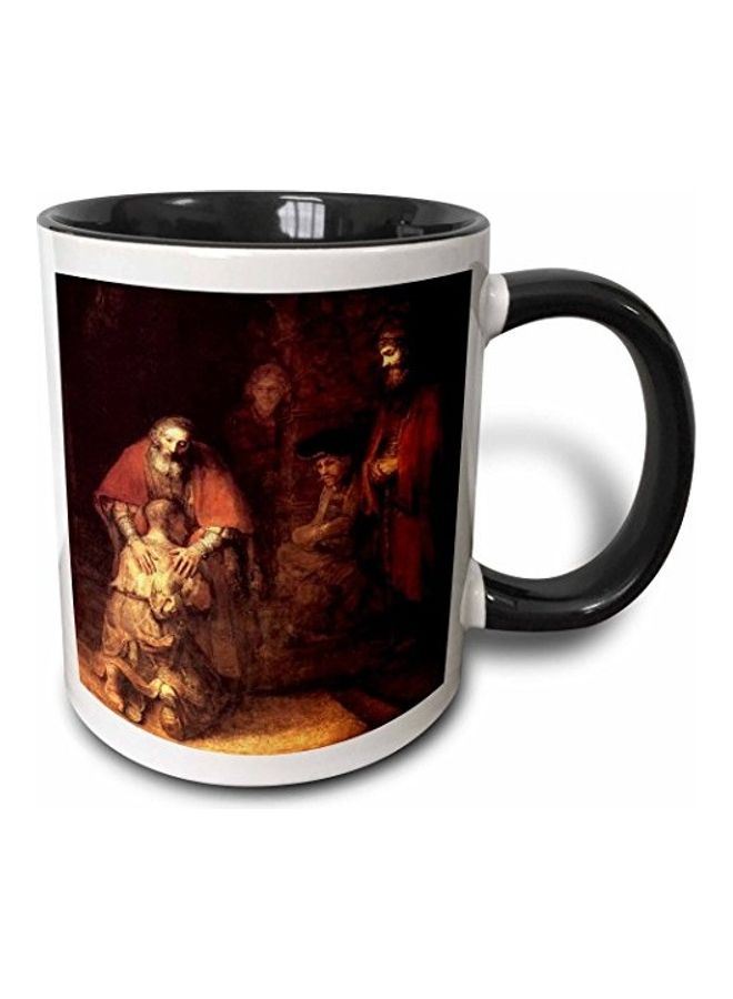 3DROSE 3D Painted Coffee Mug Multicolour