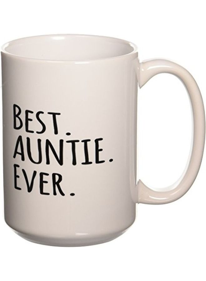 3DROSE Best Auntie Ever  Ceramic Mug Multicolour - Image 3