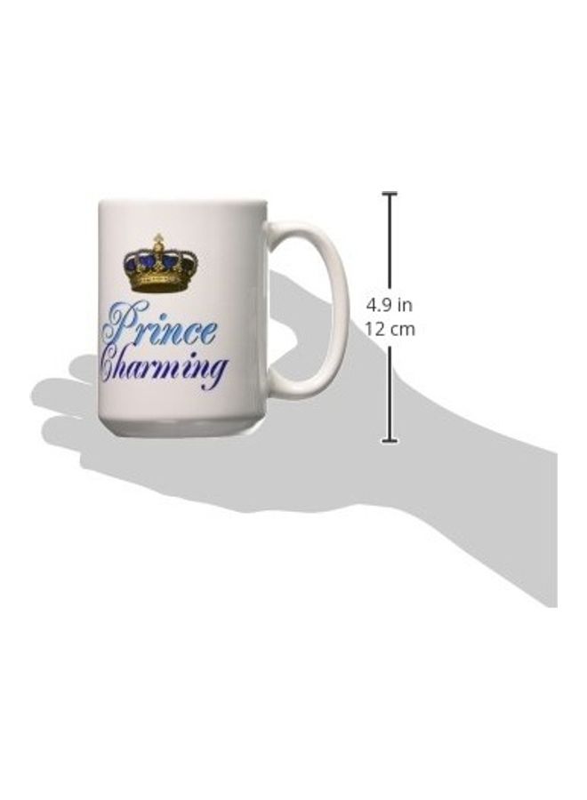 3DROSE Prince Charming Ceramic Mug Multicolour - Image 2