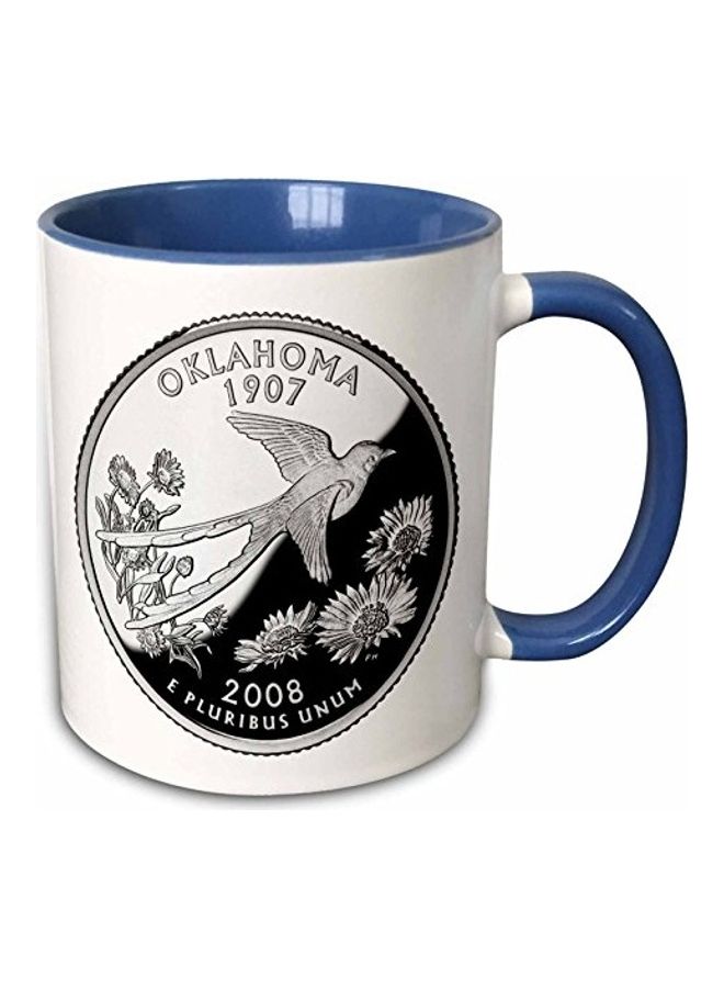 3Dروز مج بتصميم أوكلاهوما متعدد الألوان